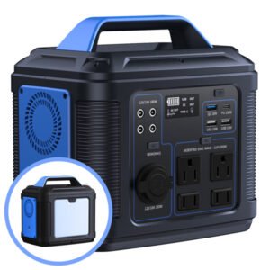 300W Portable Power Station, 296Wh 80000mAh Lithium Battery Generator Solar For Outdoor Camping RV Home,Power Supply